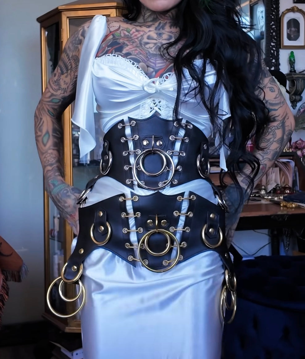 Akasha belt/ collab with @infamousjoannah