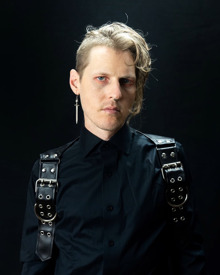 upper body harness vegan leather body harness faux leather gothic goth pvc 